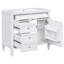 Meuble-lavabo de salle de bain simple 36 po avec plateau Demato-2108104042