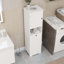 Armoire de trieur de linge inclinable à un compartiment et une porte