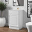 20" Single Bathroom Vanity With Ceramic Top-474542495