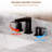 Probe Drop-In 2-handle Bathroom Faucet with Drain Assembly