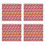  Fuchsia Waves Printed Table Runner