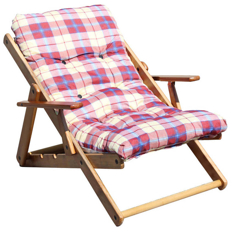 Sazerac deck chair cushion, Red