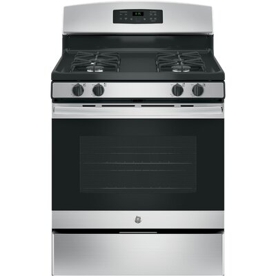 30"" 5 cu ft. Freestanding Gas Range -  GE Appliances, JGB635REKSS