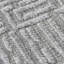 Tapis gris noué à la main Halesite-1135536595