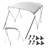 VEVOR D Polyester Cover Retractable Freestanding Awning-100650456