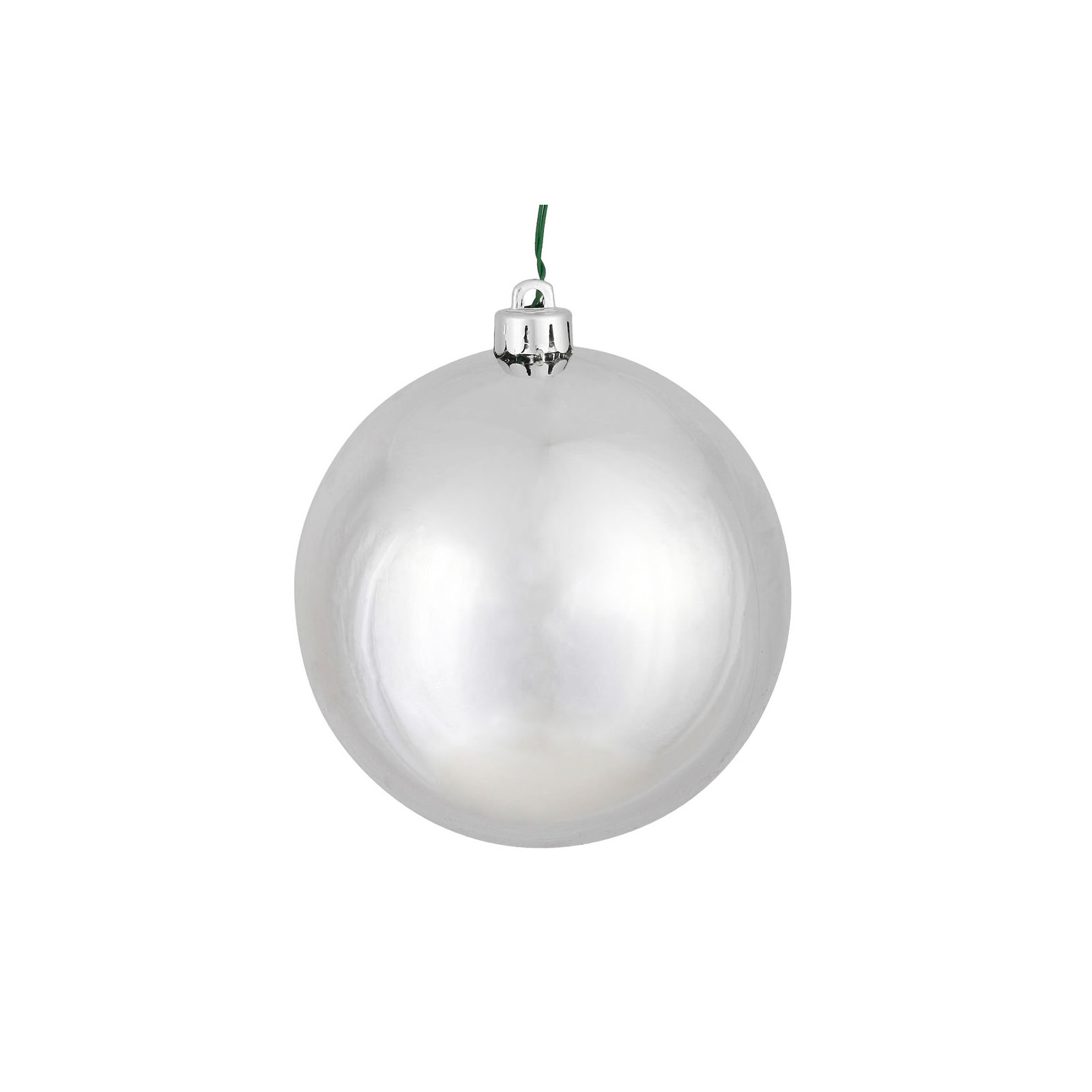 Holiday Décor Ball Ornament, Silver.