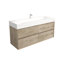 Meuble-lavabo mural simple 60 po-71072246