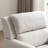 Upholstered Armchairs With Solid Wood Legs, Wide Boucle Accent Chairs-623476063