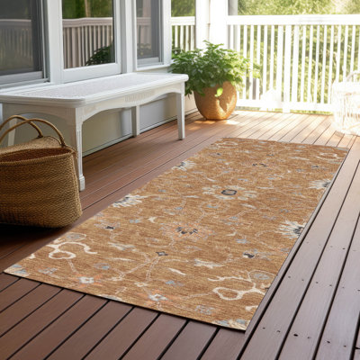 Tapis cuivre intérieur / extérieur lavable à la machine Cicel ACN1137