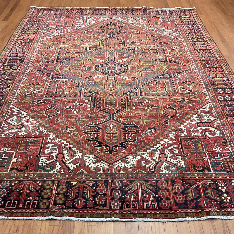 Tapis rectangulaire en laine