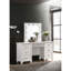 Charlotte White 7-Drawer Vanity Desk - Elegant & Spacious Makeup Table