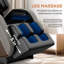 Fauteuil de massage inclinable sans gravité avec pression d'air corporelle complète-760690963