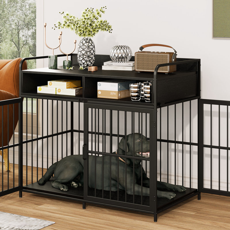 Meuble pour cage Saudism, Noir
