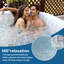 Spa gonflable carré en PVC-101109755