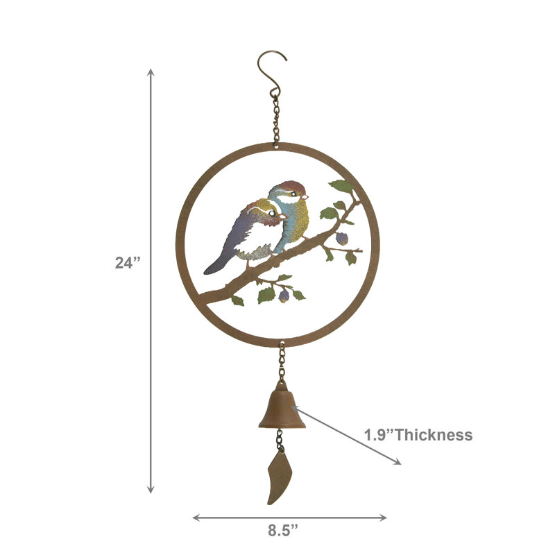 Oiseaux en métal
