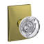 Hobson Non-Turning Glass Knob with Century Trim-27776914
