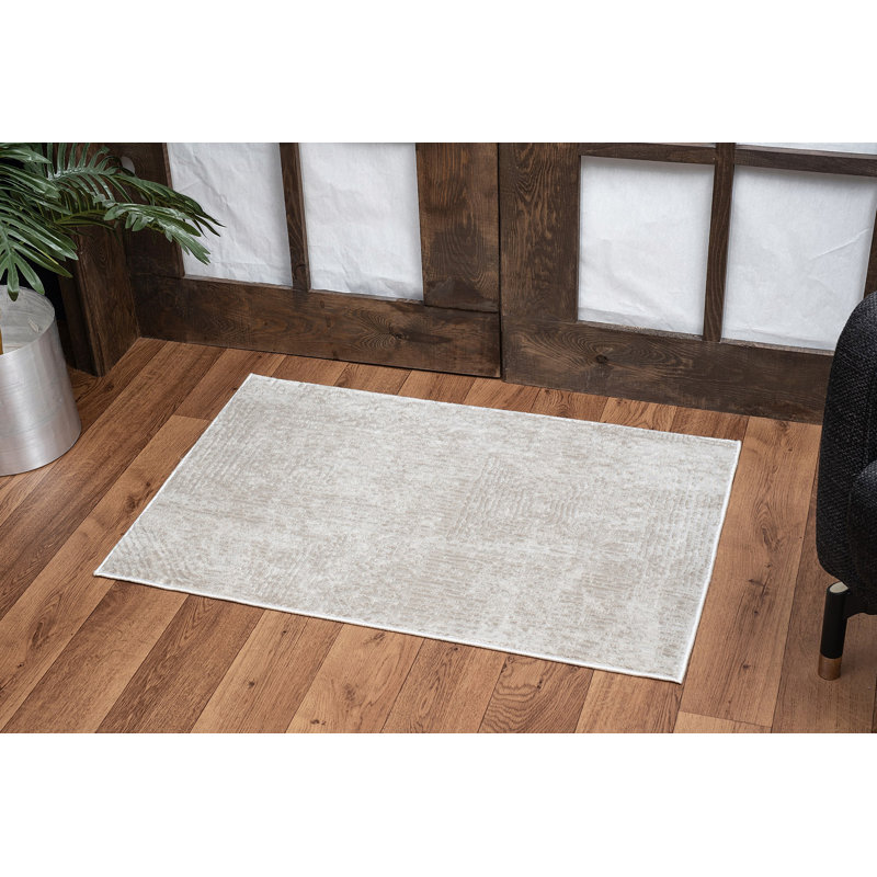 Tapis ivoire Elegance, Rectangle 5 pi 3 po x 7 pi 3 po