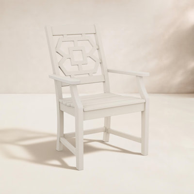 Chinoiserie Outdoor Dining Armchair