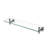 20 Inches Floating Shelf Tempered Glass Wall Mount Bracket 304 Stainless Steel Polished Finish-951753211