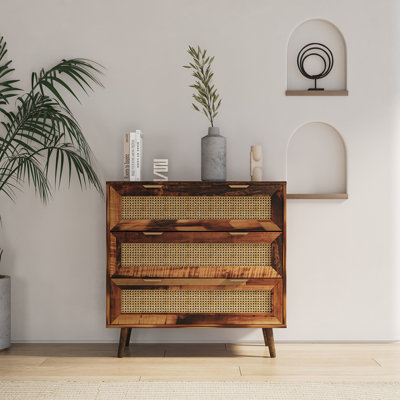 Commode décorative 3 tiroirs Frosa