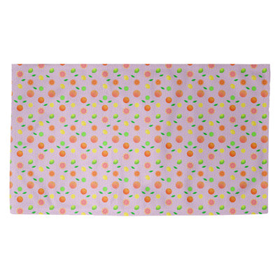 Tapis rose agrumes Avicia