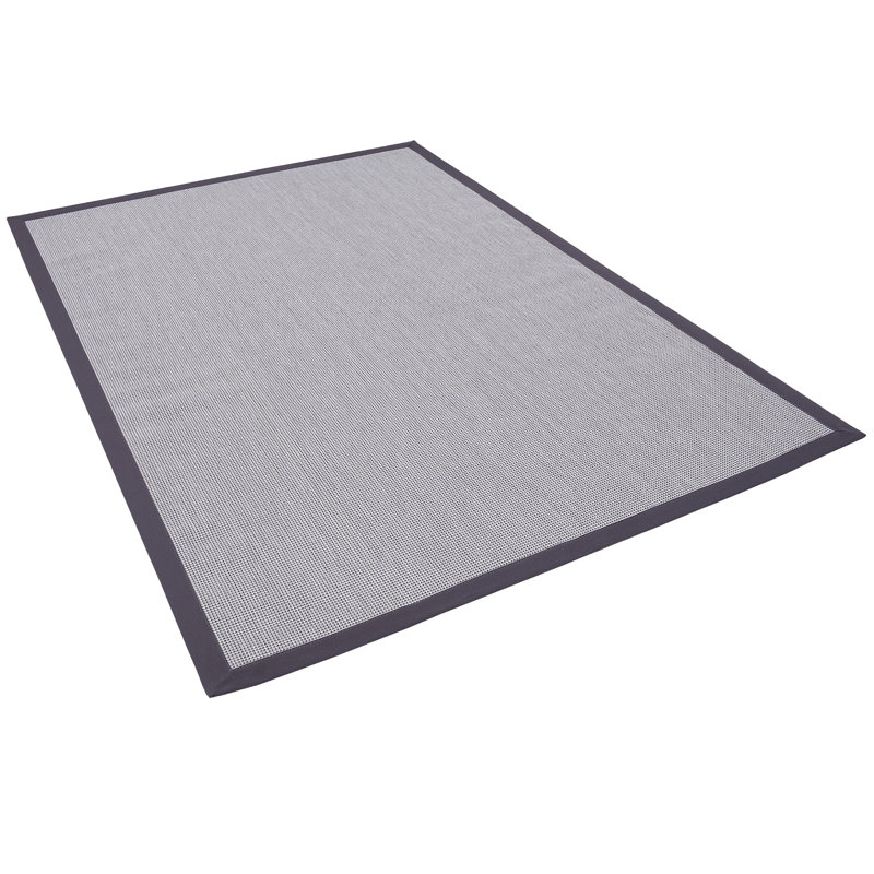 Solid Colour Flatweave Area Rug, Rectangle 160 x 230cm