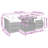 Vidaxl Garden Sofa Set