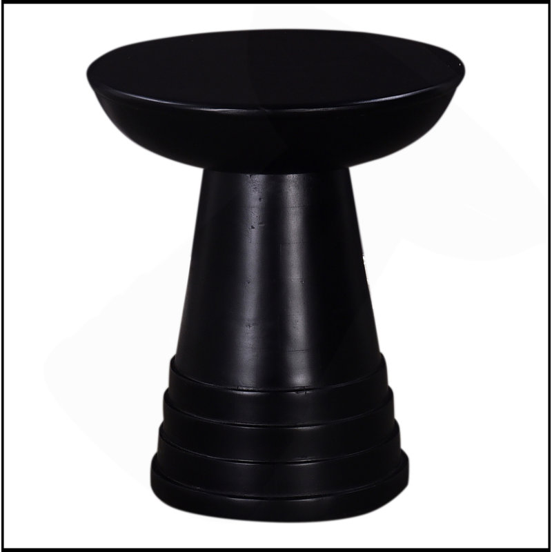 Elegant And Versatile Solid Wood Round Side Table For Stylish Home Decor