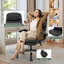 Fauteuil de bureau ergonomique à haut dossier avec support lombaire Aime, fauteuil de direction en cuir PU, fauteuil de jeu d'ordinateur-529012282