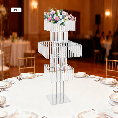 5-Tier Wedding Flower Stand For Centerpieces