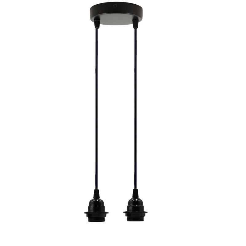 Spencyr 2 - Light Black Cluster Pendant