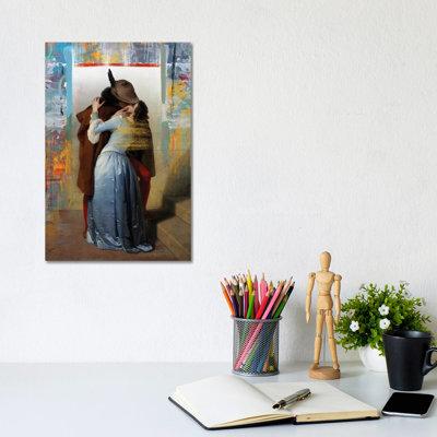 El Beso by José Luis Guerrero - Wrapped Canvas Print