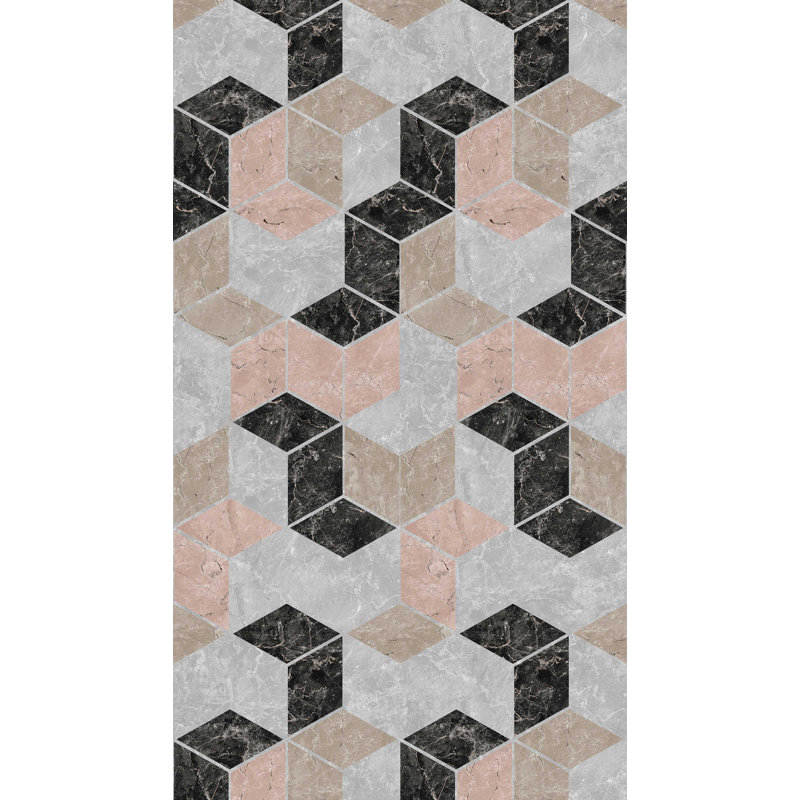 Liudvika Non-Pasted Geometric Wall Mural