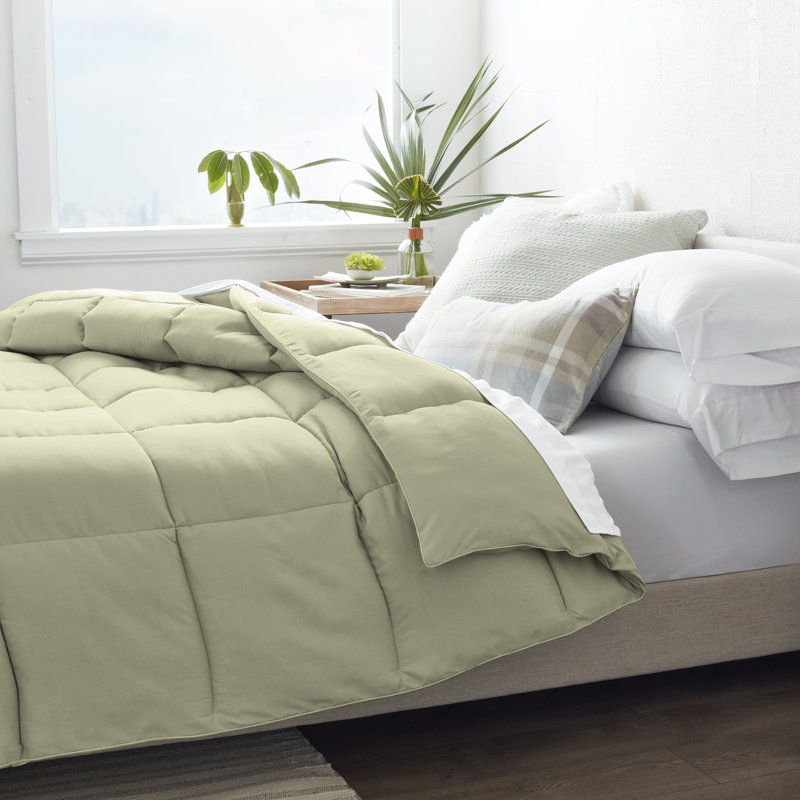 Sage Full Down Alternative Microfiber Comforter Set