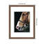 «Chestnut Horse» par Mary Sparrow, impression murale encadrée