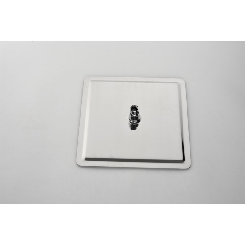 Douche de pluie 12 po, Chrome chrome