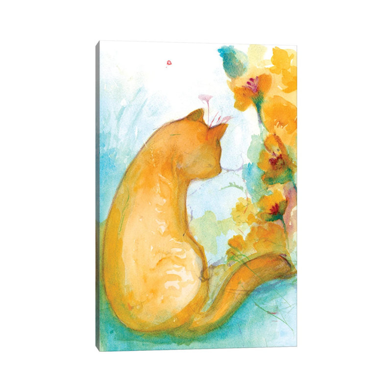 Poppies - Wrapped Canvas Painting, 20.32 cm H x 30.48 cm W