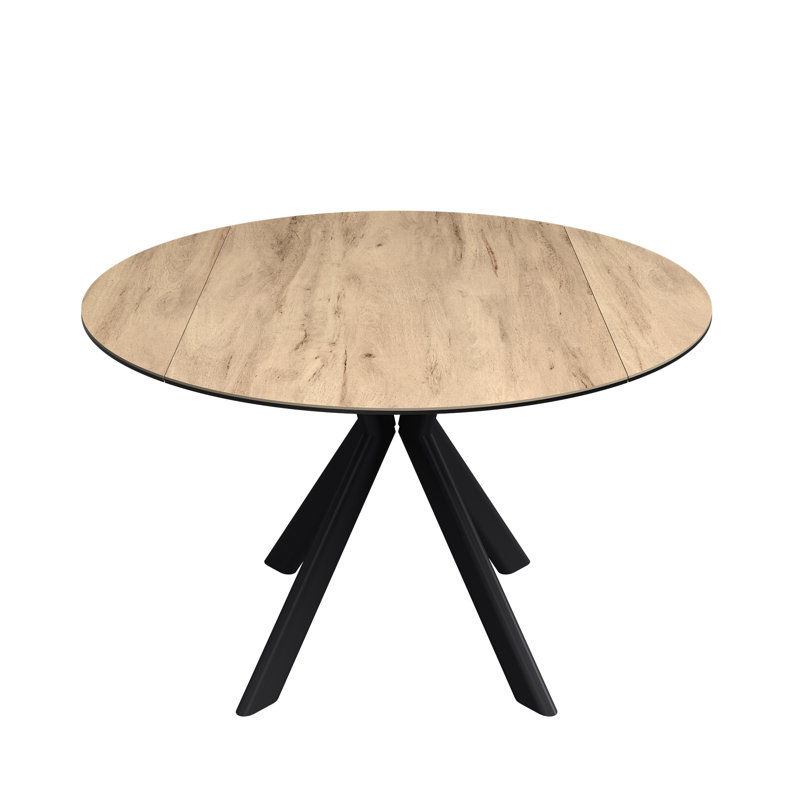 Dining Table, Woodlook / Dark Grey