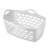 Plastic Laundry Basket with Handles