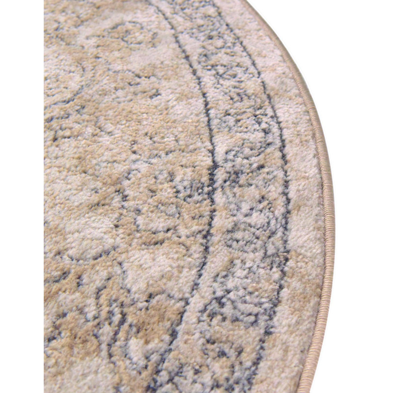 Gautier Floral Indoor Rug, Round 5'3"
