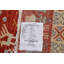 Kazak One-of-a-Kind 7'0" X 7'0" New Age Round Wool Area Rug in Multicolor