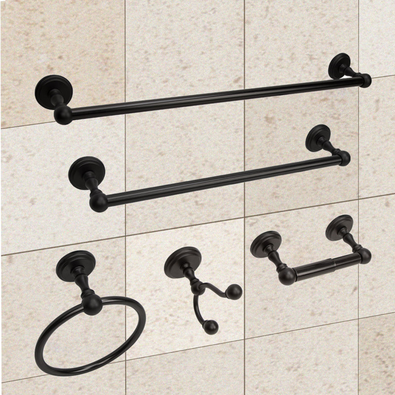 5 - Piece Bathroom Hardware Set