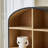 2-Door Wood and Metal Standard Highboard