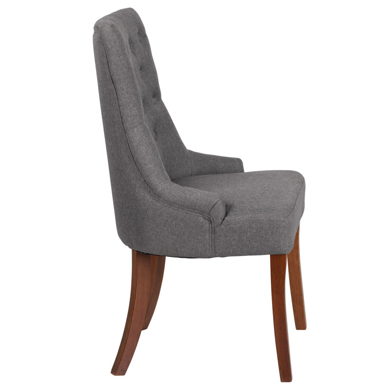 Prompton Tufted Chair, Gray