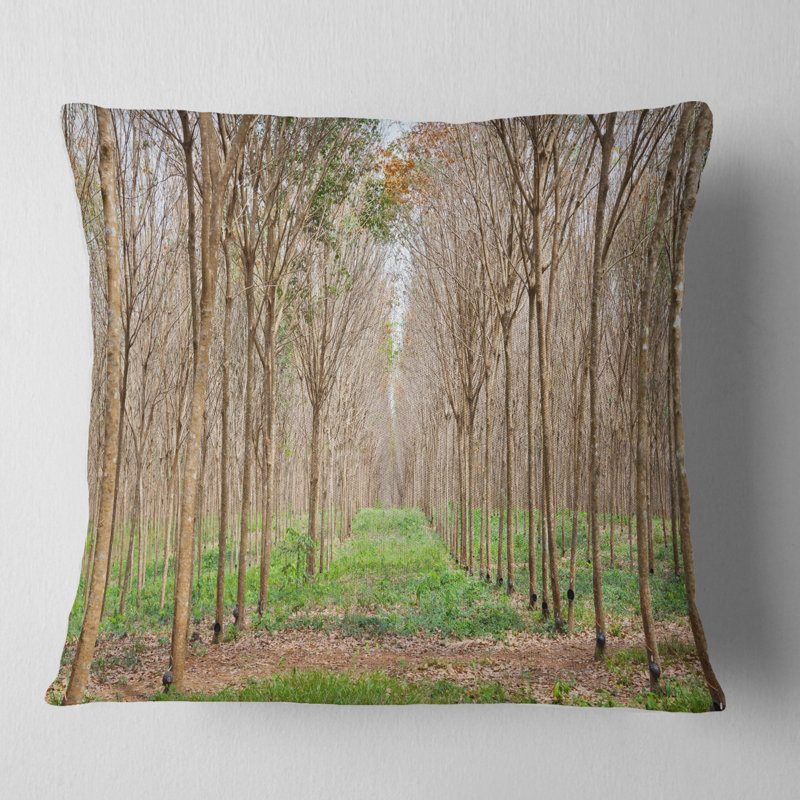 Coussin lombaire Forest, 16 po x 16 po, Carré