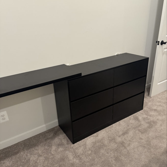 Wade Logan Ameyaa 6 Drawer 51.2" W Double Dresser & Reviews | Wayfair
