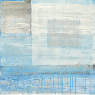 Neige encadrée, peinture encadrée