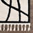 Davyd Abstract Machine Woven Polypropylene Area Rug in White-762072264