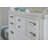 White Drawer Dresser With Grey Landscape Mirror-628960095