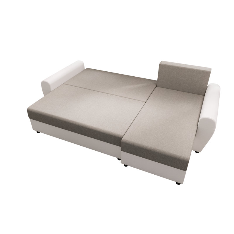 Spalla 3 Seater Corner Sofa , Dark gray/Black - Sawana05/Sawana14, Right -sided